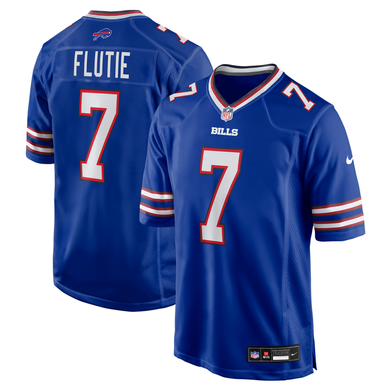 Buffalo Bills Doug Flutie Nike Royal Game Retired Player Jersey
