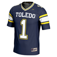 #1 Toledo Rockets GameDay Greats Endzone Football Jersey - Navy