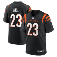 Cincinnati Bengals Daxton Hill Nike Black Player Game Jersey
