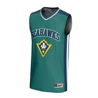 UNC Wilmington Seahawks GameDay Greats Basketball Jersey - Teal