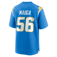 Los Angeles Chargers Kanai Mauga Nike Powder Blue Team Game Jersey