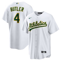 Athletics Lawrence Butler Nike White Home Replica Jersey