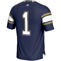 #1 Georgia Southern Eagles GameDay Greats Endzone Football Jersey - Blue