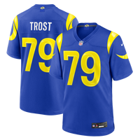 Los Angeles Rams Keagen Trost Nike Royal Team Game Jersey
