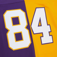 Minnesota Vikings Randy Moss Mitchell & Ness Purple/Gold 1998 Split Legacy Replica Jersey
