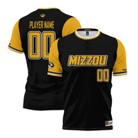 Missouri Tigers GameDay Greats NIL Pick-A-Player Lightweight Softball Jersey - Black