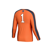 #1 Syracuse Orange GameDay Greats Lightweight Collegiate Volleyball Fashion Jersey - Orange