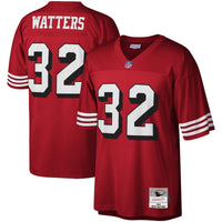 San Francisco 49ers Ricky Watters Mitchell & Ness Scarlet Legacy Replica Jersey