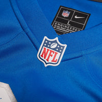 Detroit Lions Malik Cunningham Nike Blue Team Game Jersey