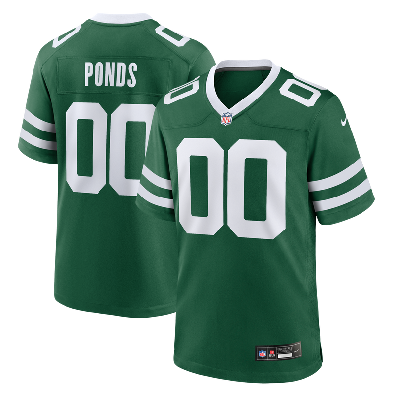 New York Jets D'Angelo Ponds Nike Legacy Green Game Jersey