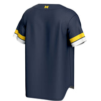 GameDay Greats Navy Michigan Wolverines Spirit Baseball Jersey