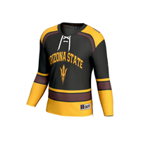 Arizona State Sun Devils GameDay Greats Lightweight Hockey Fashion Jersey - Black