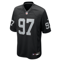 Las Vegas Raiders Tonka Hemingway Nike Black Team Game Jersey