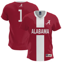 Alabama Crimson Tide GameDay Greats Lightweight Soccer Fashion Jersey - Crimson