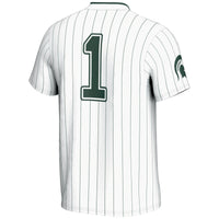 #1 Michigan State Spartans GameDay Greats Lightweight Softball Jersey - White