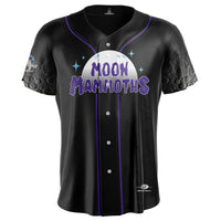 Erie SeaWolves Black Moon Mammoths Alternate Replica Jersey