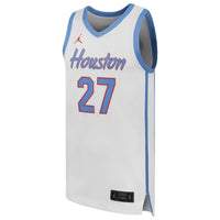 #27 Houston Cougars Jordan Brand Replica Basketball Jersey - White