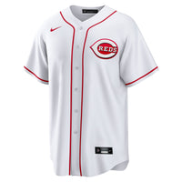 Cincinnati Reds Elly De La Cruz Nike White Home Replica Jersey