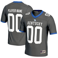 Kentucky Wildcats GameDay Greats NIL Pick-A-Player Football Jersey - Charcoal