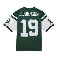 New York Jets Keyshawn Johnson Mitchell & Ness Green Legacy Replica Jersey