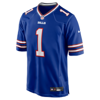 Buffalo Bills Number 1 Groom Nike Royal Game Jersey