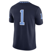 #1 North Carolina Tar Heels Jordan Brand Alternate Game Jersey - Navy
