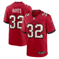 Tampa Bay Buccaneers Josh Hayes Nike Red Game Jersey