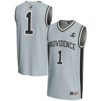 #1 Providence Friars GameDay Greats Lightweight Basketball Jersey - Silver