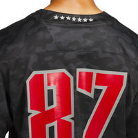 #87 NC State Wolfpack adidas Honor & Support Premier Strategy Jersey - Black