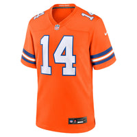 Denver Broncos Courtland Sutton Nike Orange Alternate Game Jersey