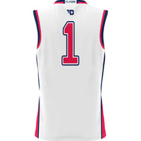 #1 Dayton Flyers GameDay Greats Lightweight Basketball Jersey - White