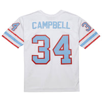 Houston Oilers Earl Campbell Mitchell & Ness White 1979 Legacy Replica Jersey