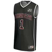 #1 Jackson State Tigers GameDay Greats Lightweight Basketball Jersey - Black