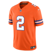 Denver Broncos Pat Surtain II Nike Orange Alternate Mile High Collection 1977 Throwback Vapor F.U.S.E. Stitched Limited Jersey