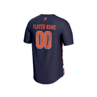 Virginia Cavaliers GameDay Greats Collegiate Soccer NIL Pick-A-Player Fashion Jersey - Navy/Orange