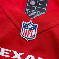 Houston Texans Tank Dell Nike Red Alternate Game Jersey