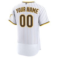 San Diego Padres Nike White Home Authentic Custom Jersey