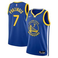 Golden State Warriors Nike Icon Edition Swingman Jersey - Royal - Kristaps Porziņģis