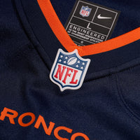 Denver Broncos Jaleel McLaughlin Nike Navy Alternate Game Jersey