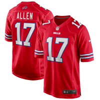 Buffalo Bills Josh Allen Nike Red Alternate Game Jersey