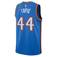 Oklahoma City Thunder Nike Icon Swingman Jersey - Blue - Nikola Topić