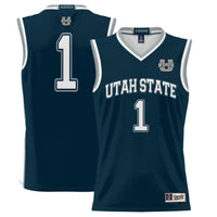 #1 Utah State Aggies GameDay Greats Lightweight Basketball Jersey - Navy