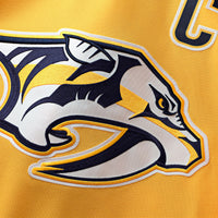 Nashville Predators Fanatics Gold Home Premium Custom Jersey