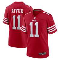 San Francisco 49ers Brandon Aiyuk Nike Scarlet Team Player Game Jersey