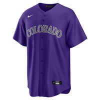 Colorado Rockies Charlie Blackmon Nike Purple Alternate Replica Player Name Jersey