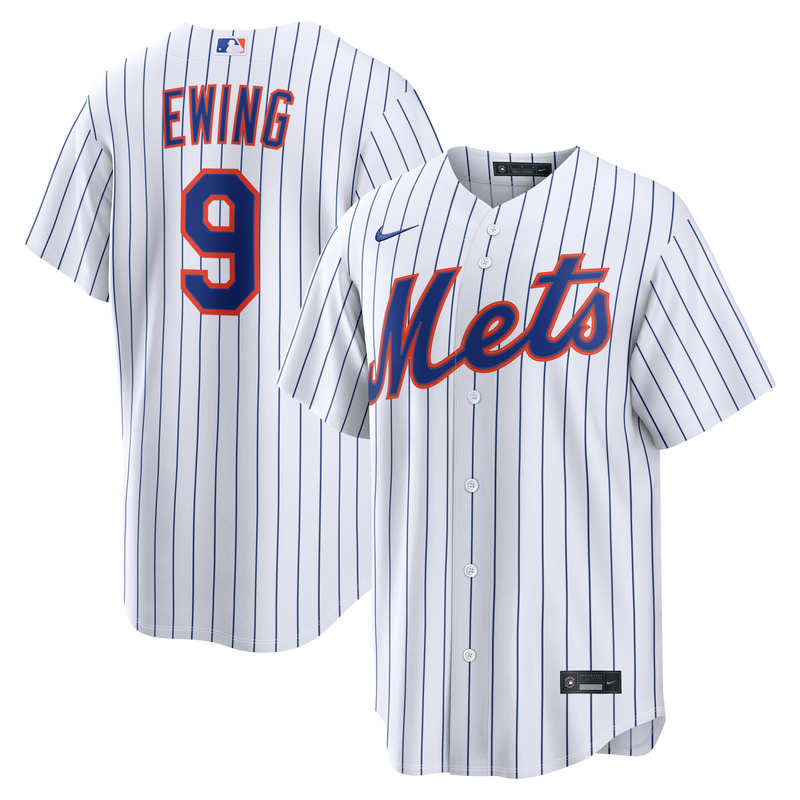 New York Mets AJ Ewing Nike White Home Replica Jersey