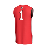 #1 Northeastern Huskies GameDay Greats Lightweight Collegiate Basketball Fashion Jersey - Red