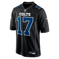 Indianapolis Colts Daniel Jones Nike Carbon Black Fashion Game Jersey
