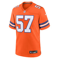 Denver Broncos Tom Jackson Nike Orange Retired Player Alternate Game Jersey
