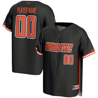 Oregon State Beavers GameDay Greats NIL Pick-A-Player Lightweight Baseball Jersey - Black